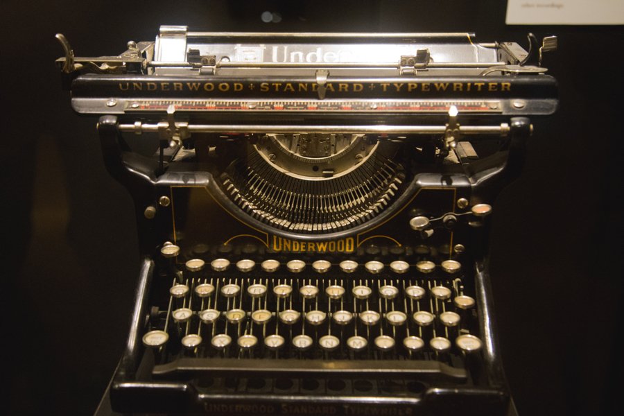 fiction antique typewriter