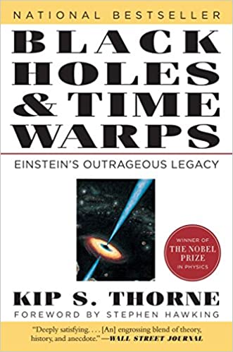 Black Holes & Time Warps by Kip Thorne science books for science fiction readers